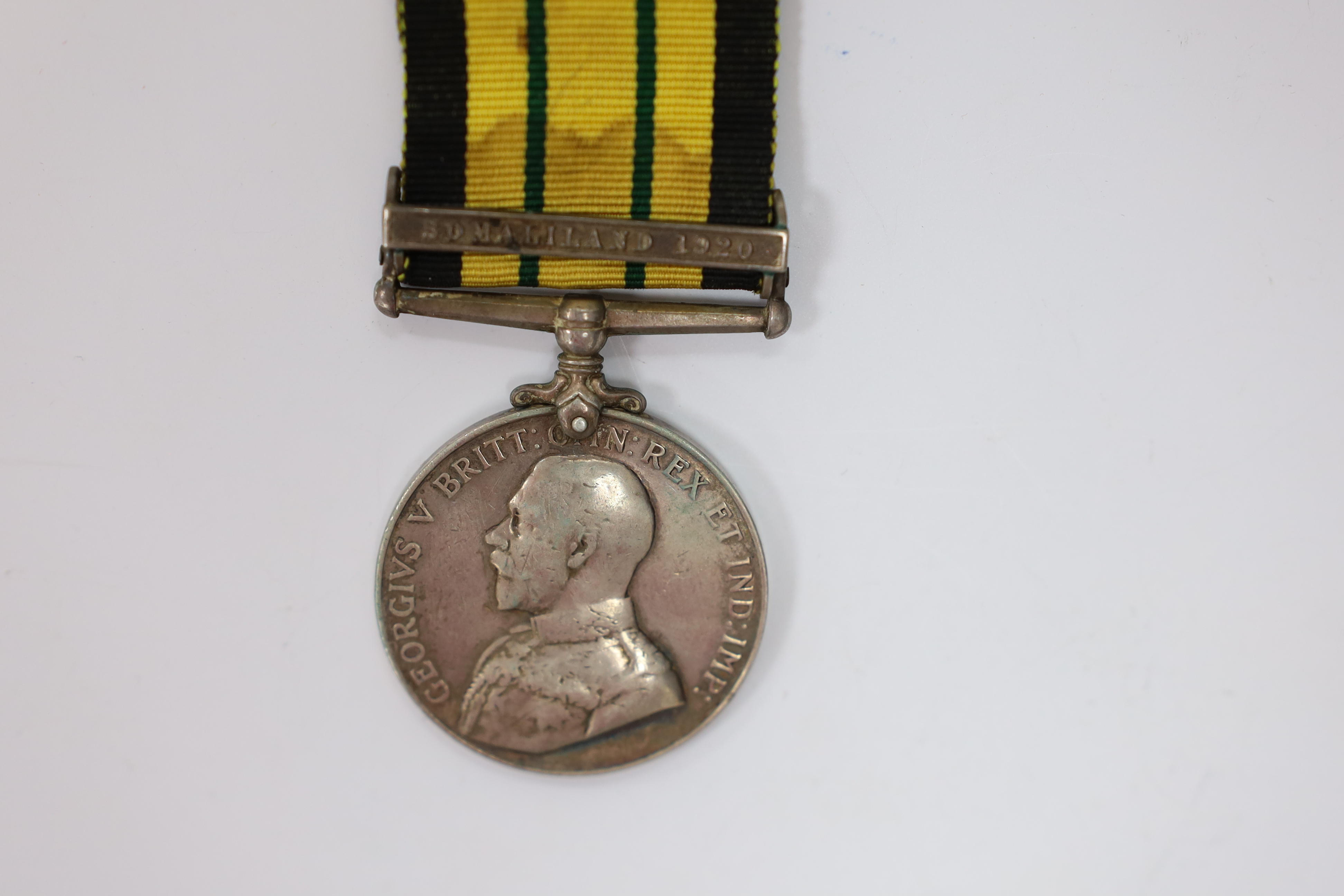 An Africa General Service medal with Somaliland 1920 clasp to 5979 Pte. Chindungwa, 2-K.A.RIF.